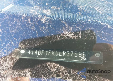 2014 Toyota Camry Le z USA, uszkodzony, nr VIN 4T4BF1FK0ER375961